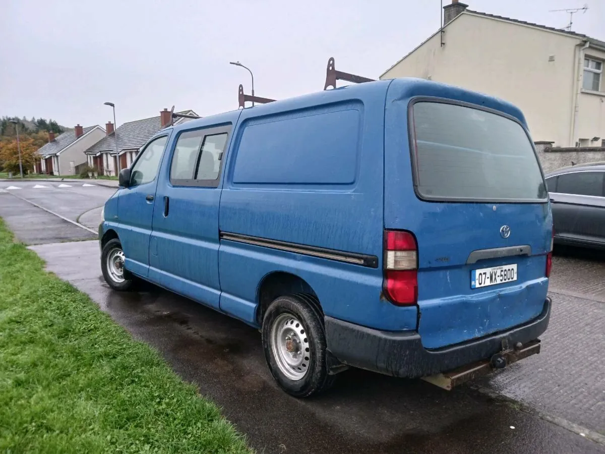 2007 toyota hiace crewcab...tested 04/2026 - Image 4