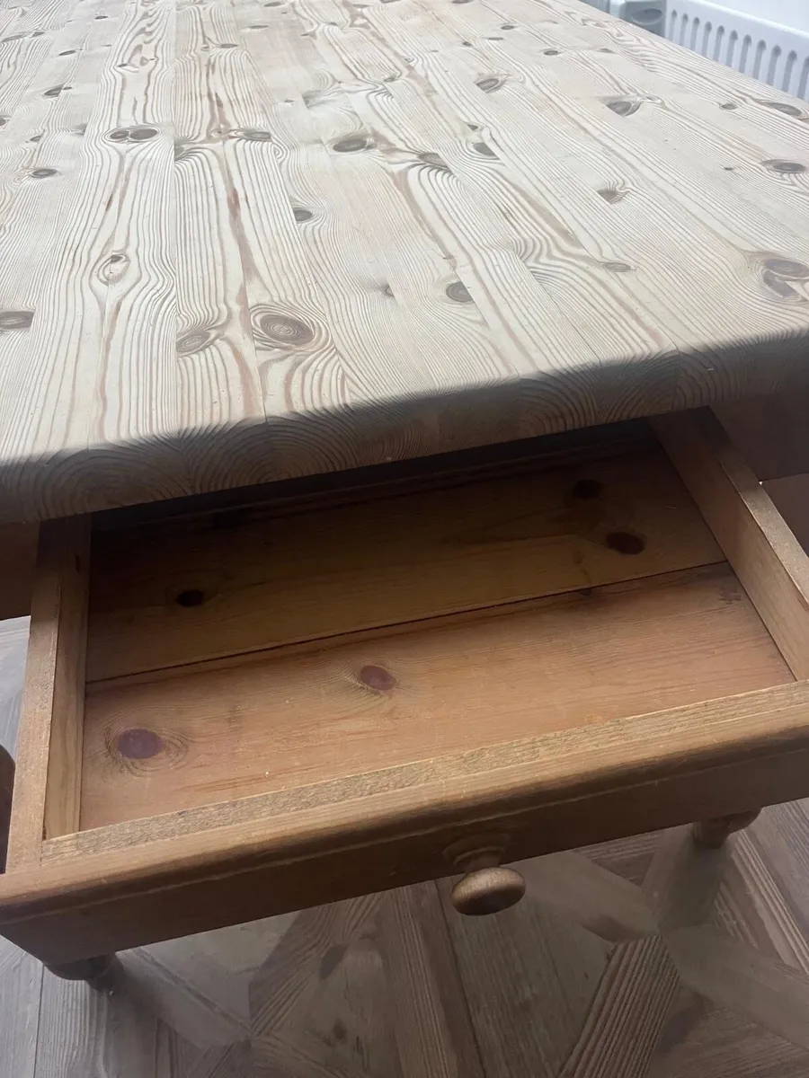 Solid Wood Dining Table - Image 2