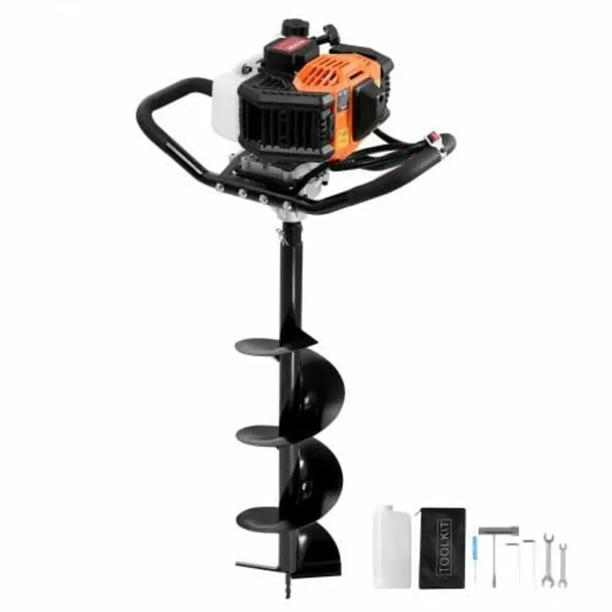 Post Hole Digger Gas Powered, 43CC 1250W Earth Aug - Image 1