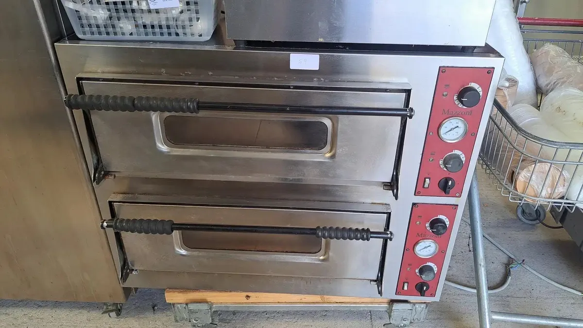 Mazzoni Double Deck Pizza Oven - Image 1