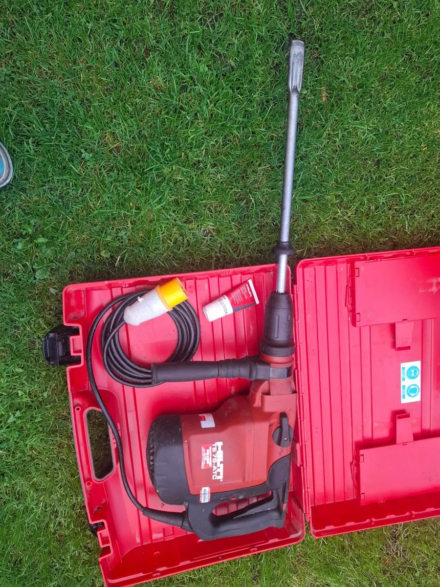 HILTI TE76ATC/warranty 6-months/receipt - Image 1
