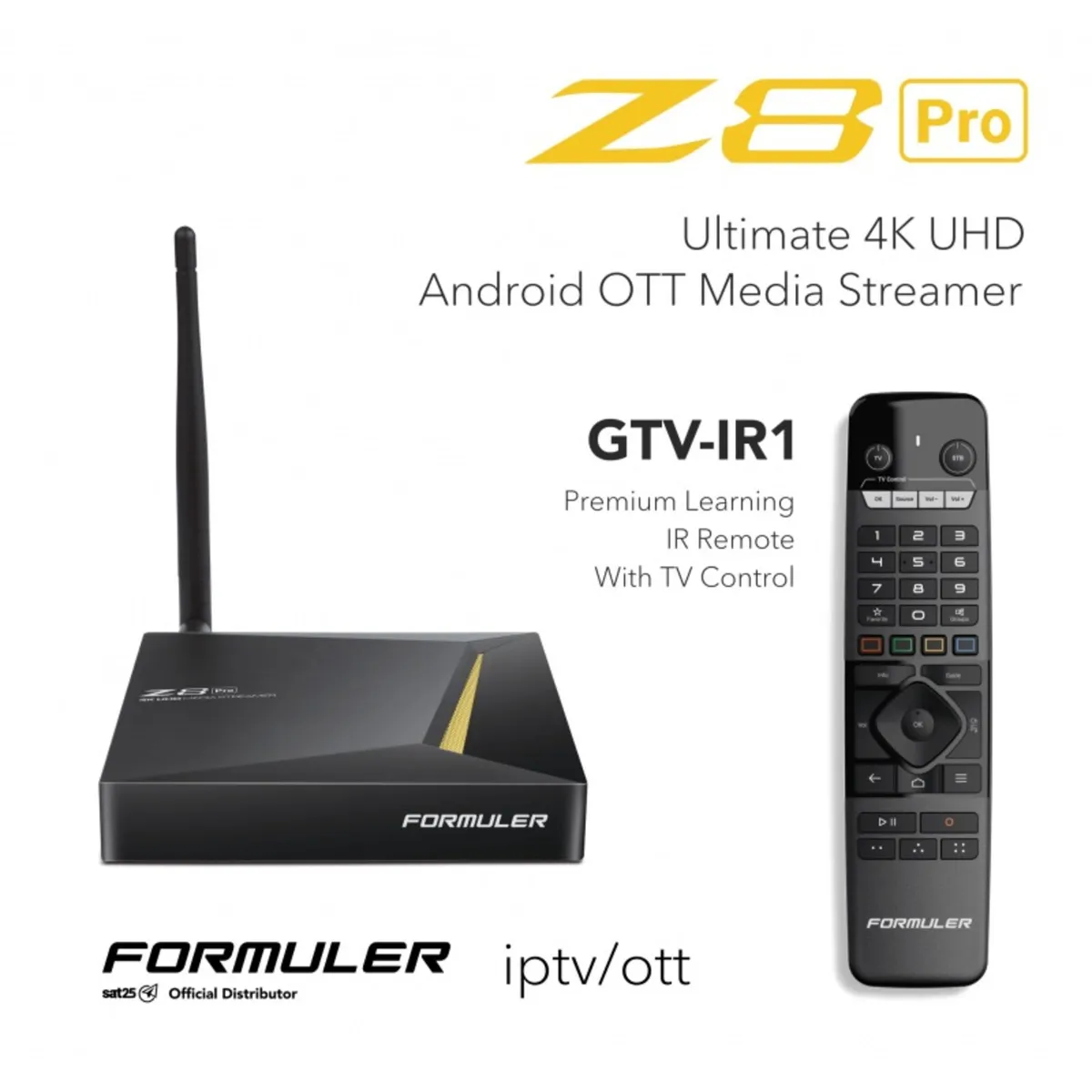Formuler Z8 | 4K UHD Android Box - Image 1
