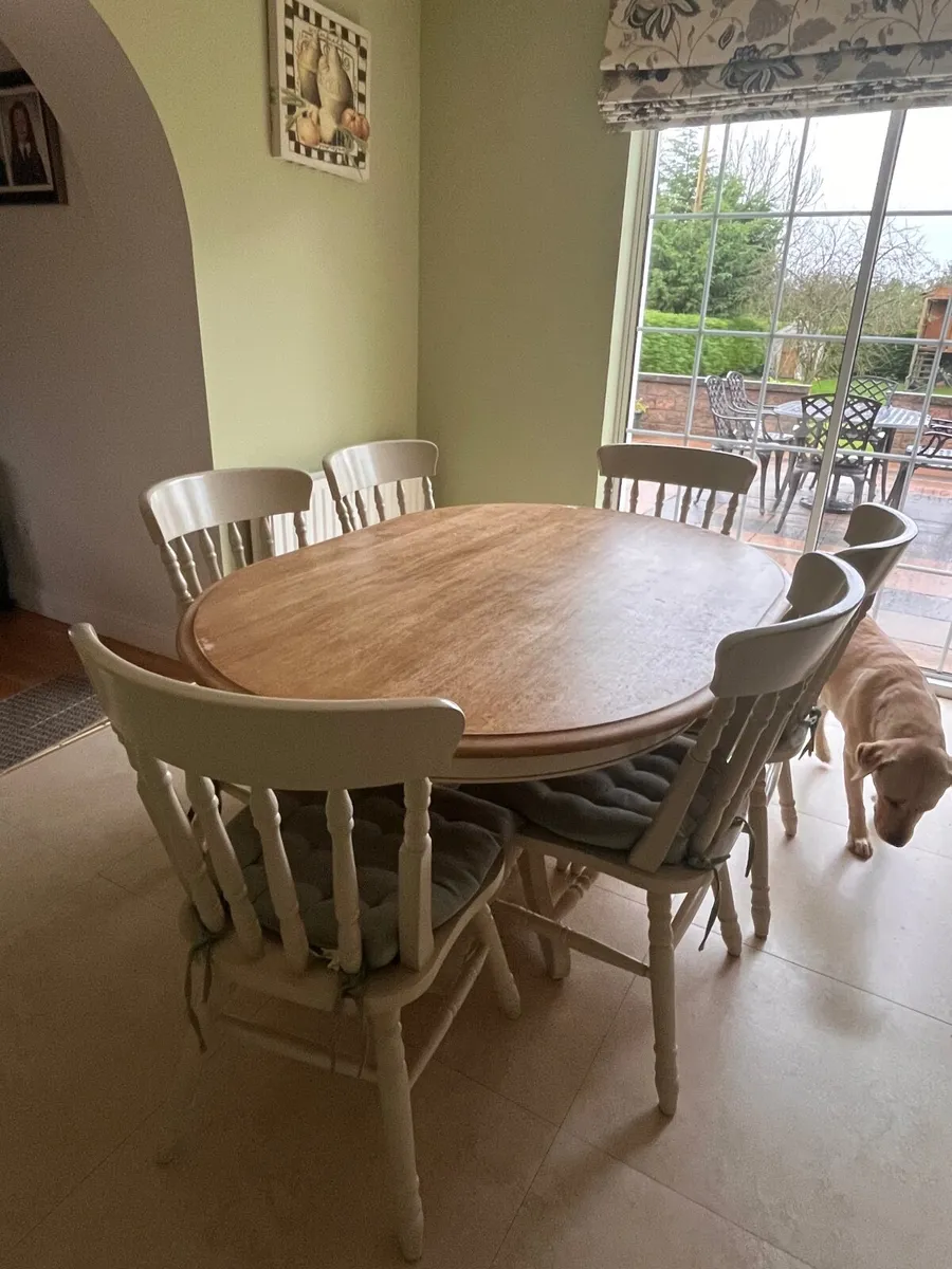 Dining Table &  6 Chairs - Image 2
