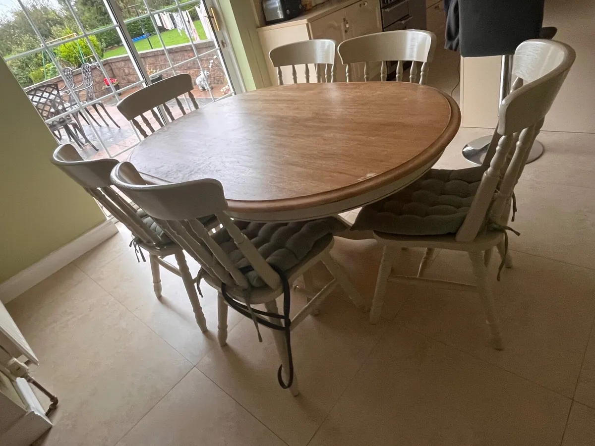 Dining Table &  6 Chairs - Image 3