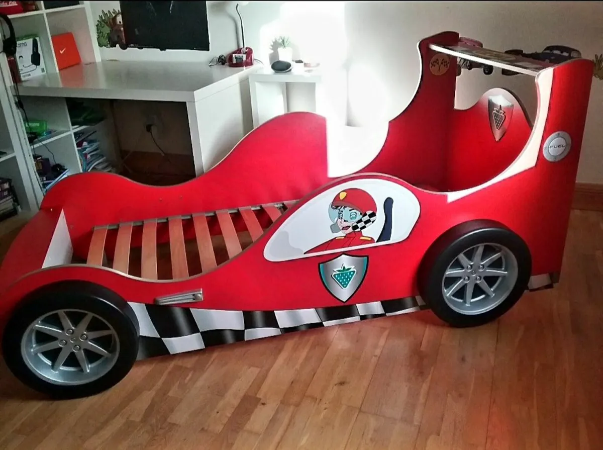 Cilek 3ft Red Racing car bed - Image 1