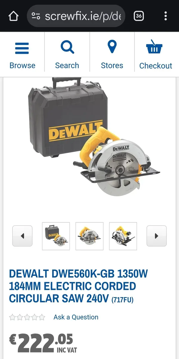 Dewalt Circular Saw DWE560K - Image 4