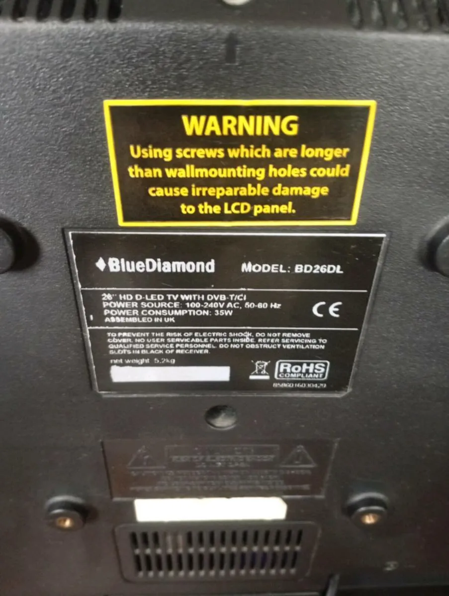 26 " TV led blue diamond - Image 4