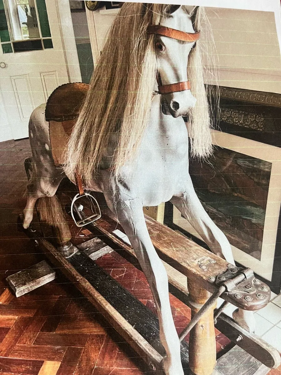 Antique Rocking Horse - Image 1