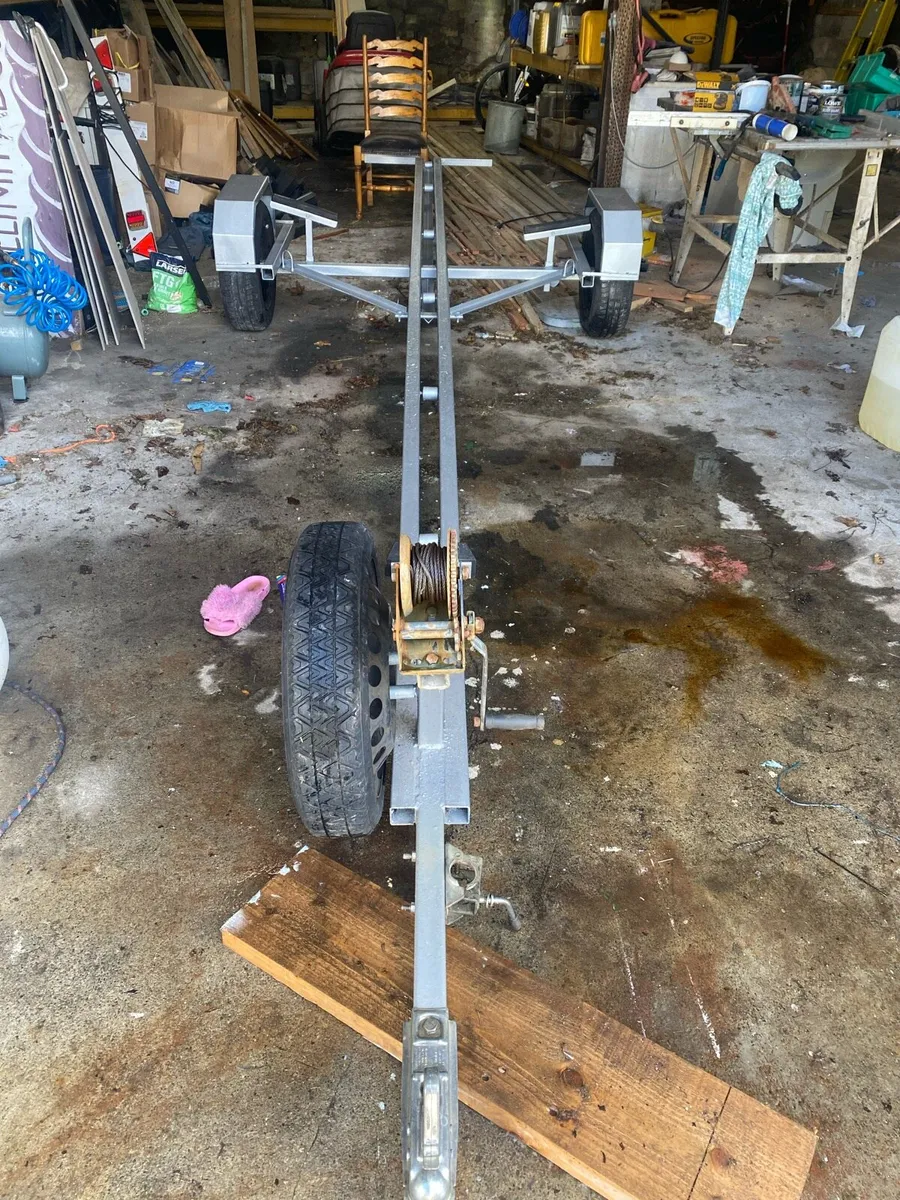 17.5 foot lake boat, trailer and 9.9 Yamaha engine - Image 3