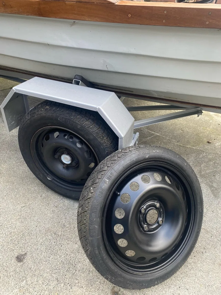 17.5 foot lake boat, trailer and 9.9 Yamaha engine - Image 4