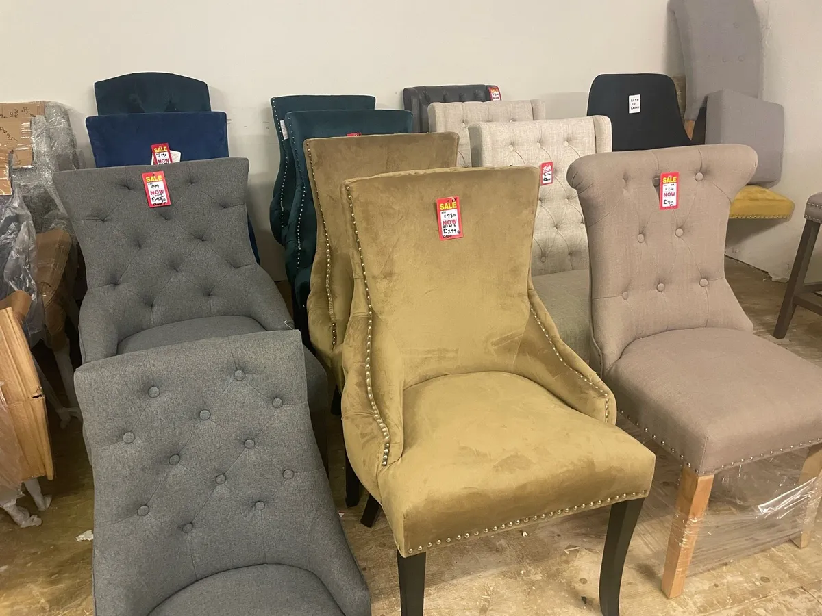 Luxury chairs set of 2 less than half price - Image 2