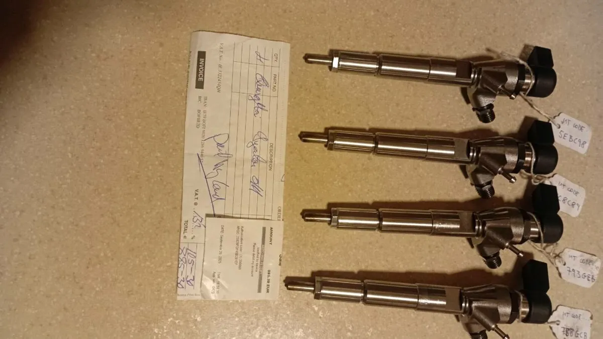 4 Diesel Injectors - 2013 Nissan Quashquai 1.5DCi - Image 4