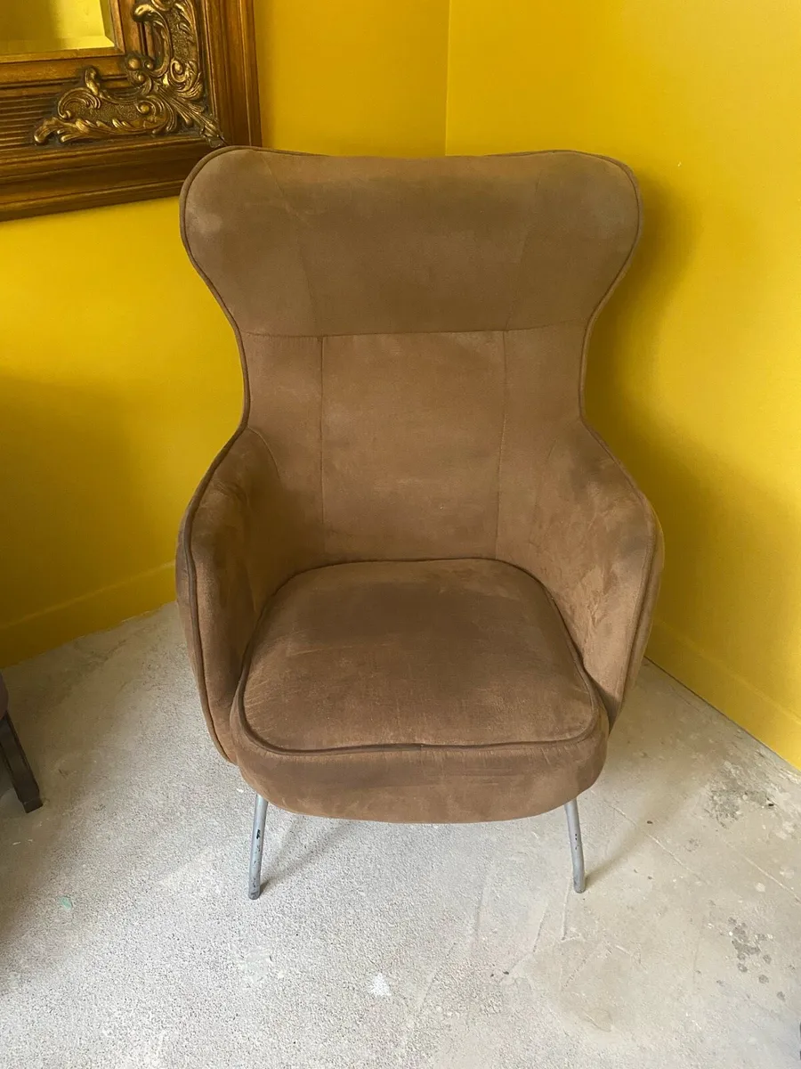 Suede Chair - Image 1