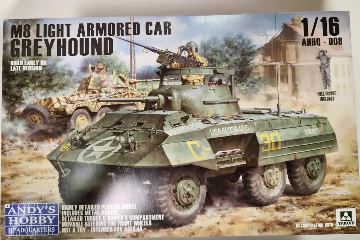 Lot of 9 Scale Model Kits 1/16 1/35 1/48 1/72 - Image 2