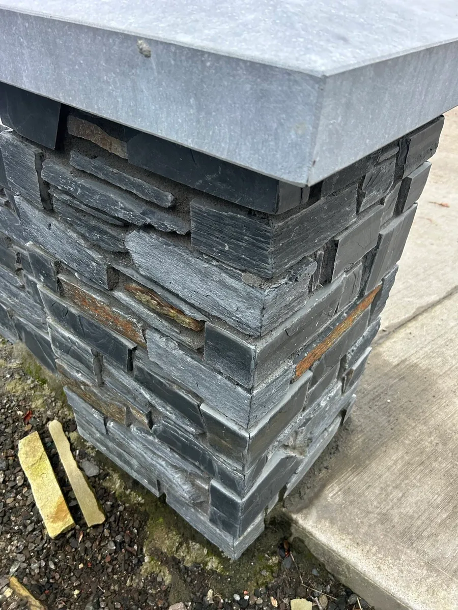Donegal Black Slate Natural Stone Cladding/Corners - Image 1