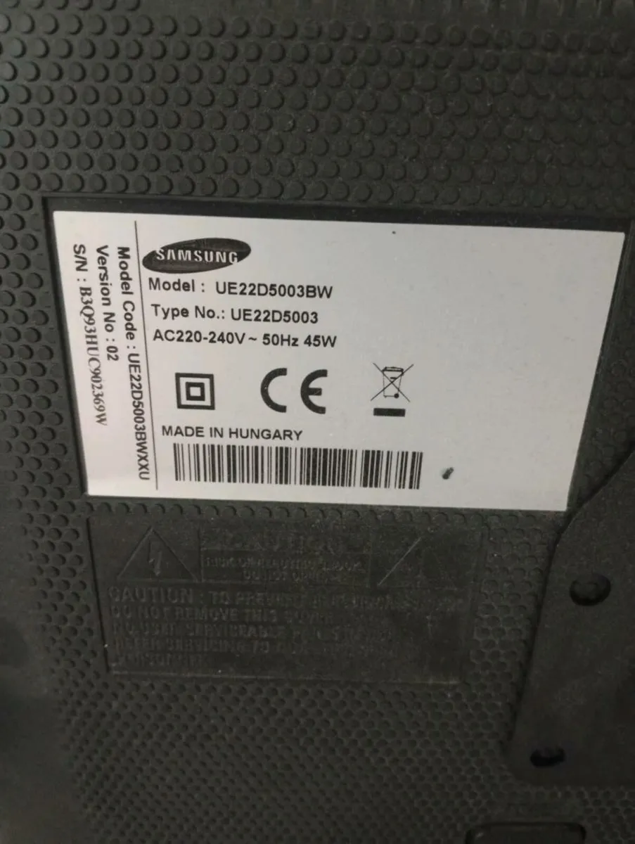 22" Samsung tv. Flat screen led - Image 3