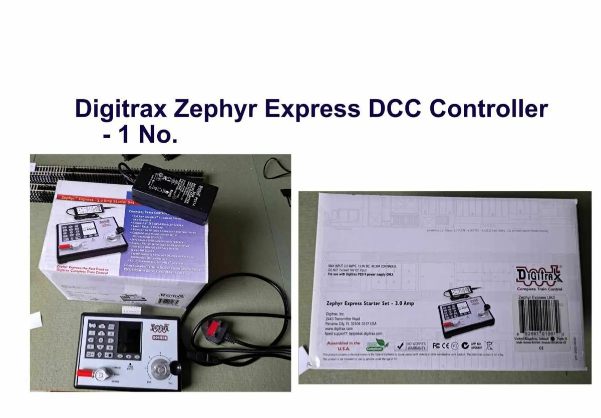 OO Model Train - Digitrax DCC Controller
