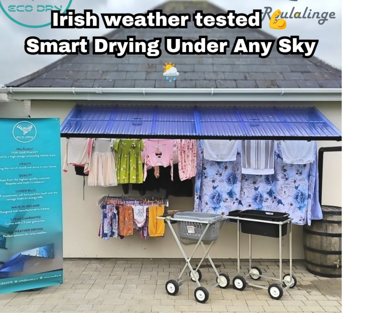 EcoDry Canopy Clothes Line - Image 1