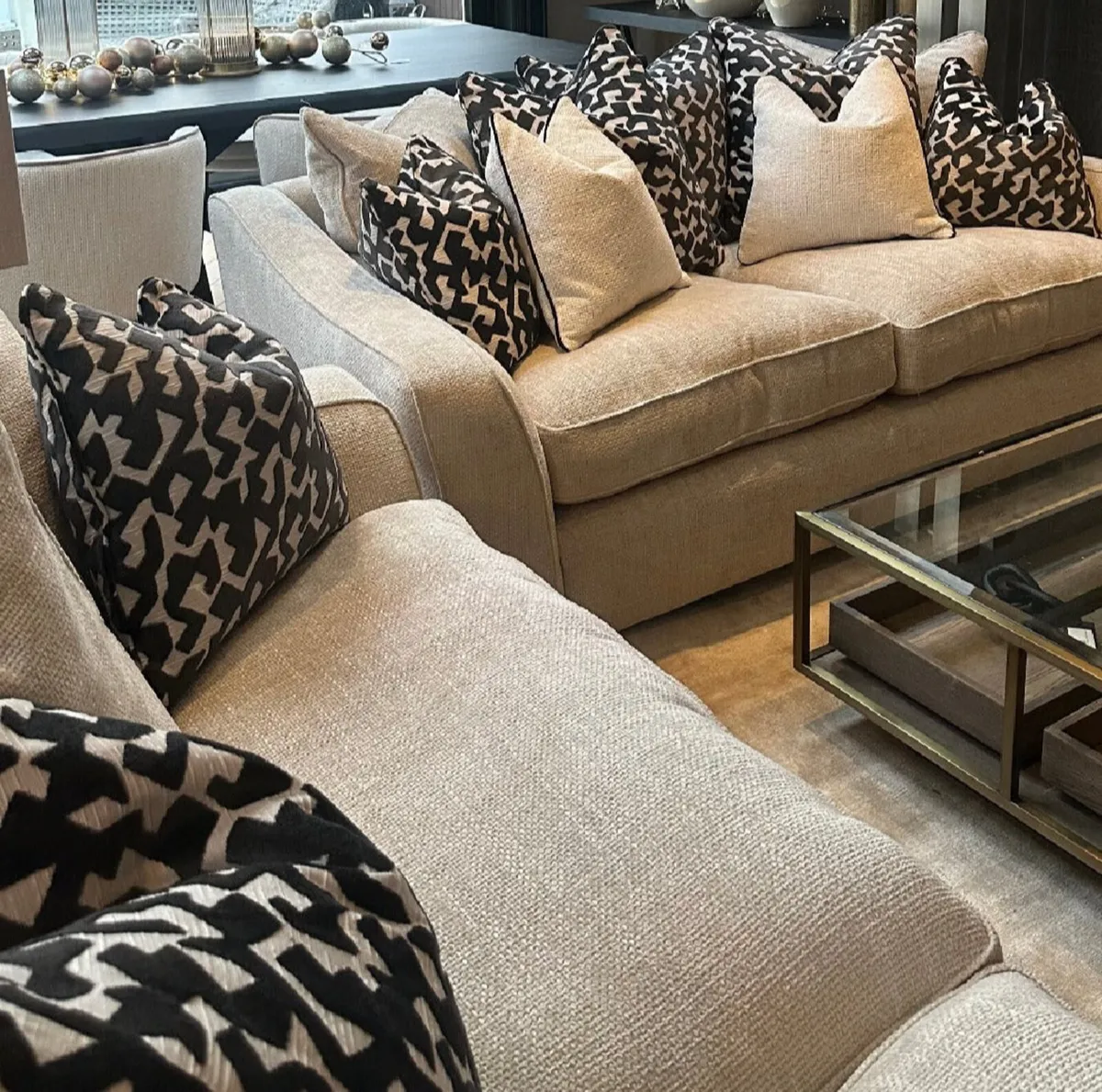 Westbridge Malabar cream sofas  ready to delive - Image 2
