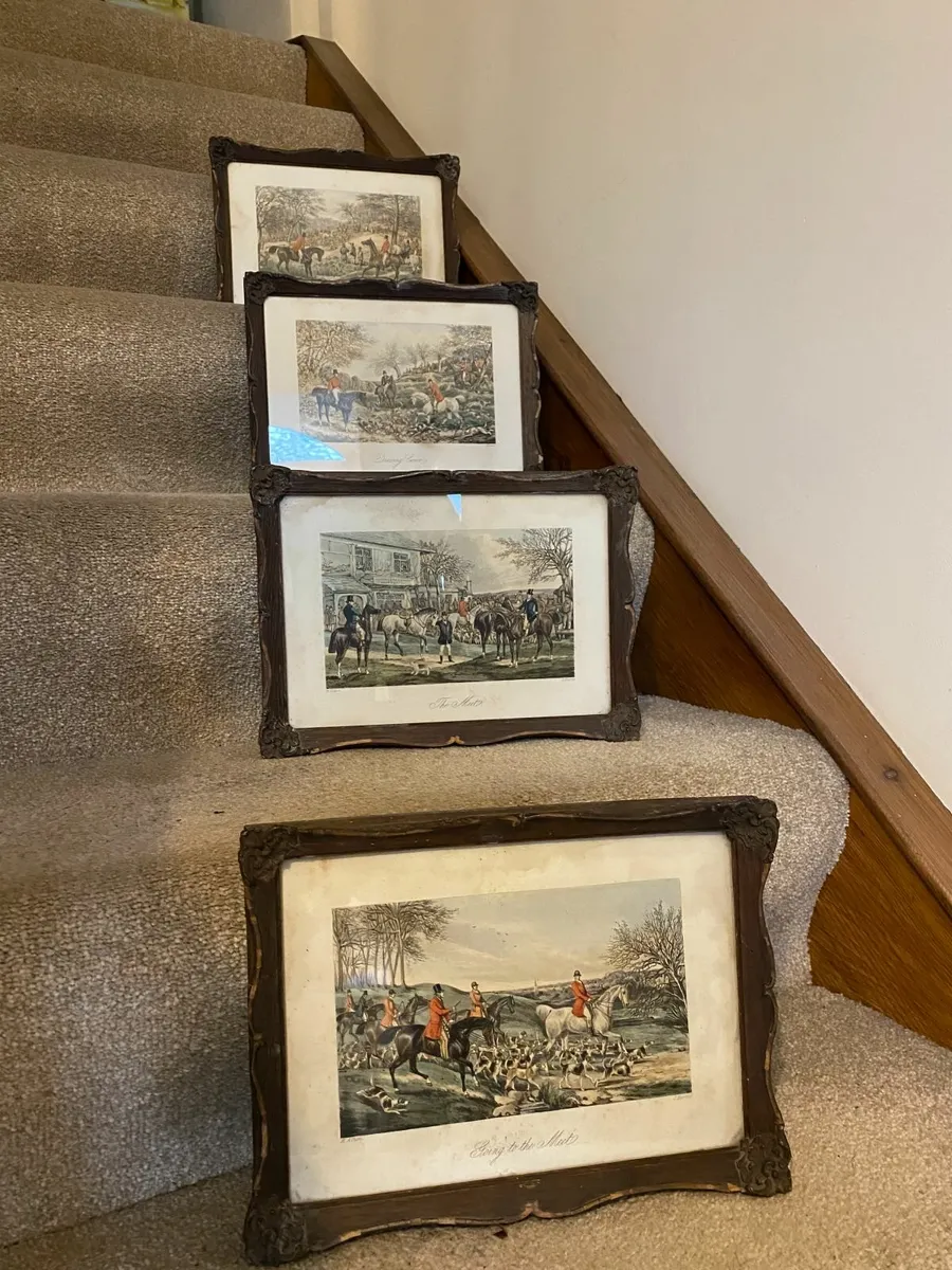 Henry Thomas Alken,John Harris Hand Colored Lithos - Image 1