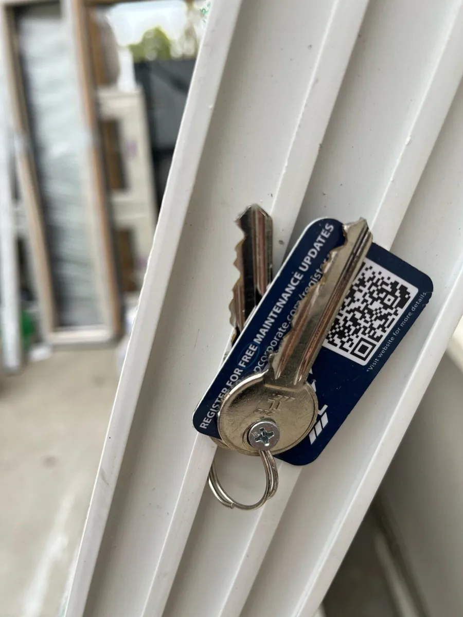 PVC french doors - Image 2