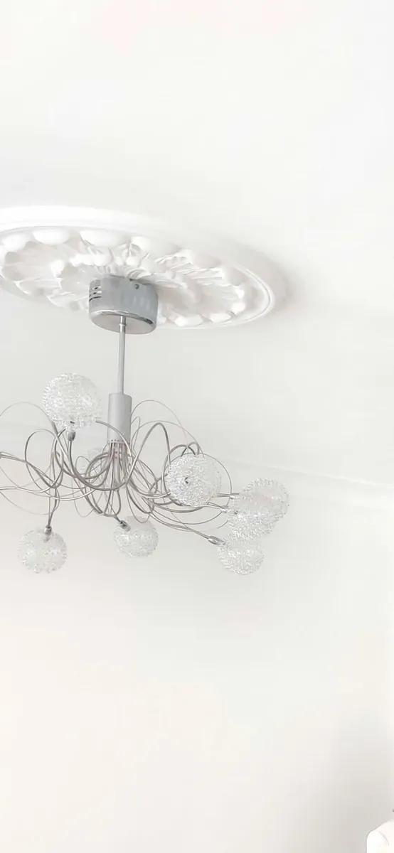 2 celing light fittings - Image 1