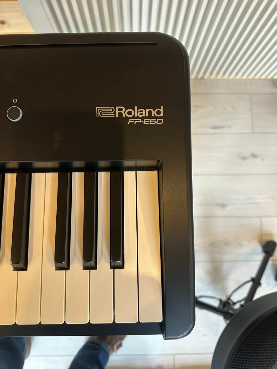 88 Key Roland FPE50 Digital Piano, - Image 3