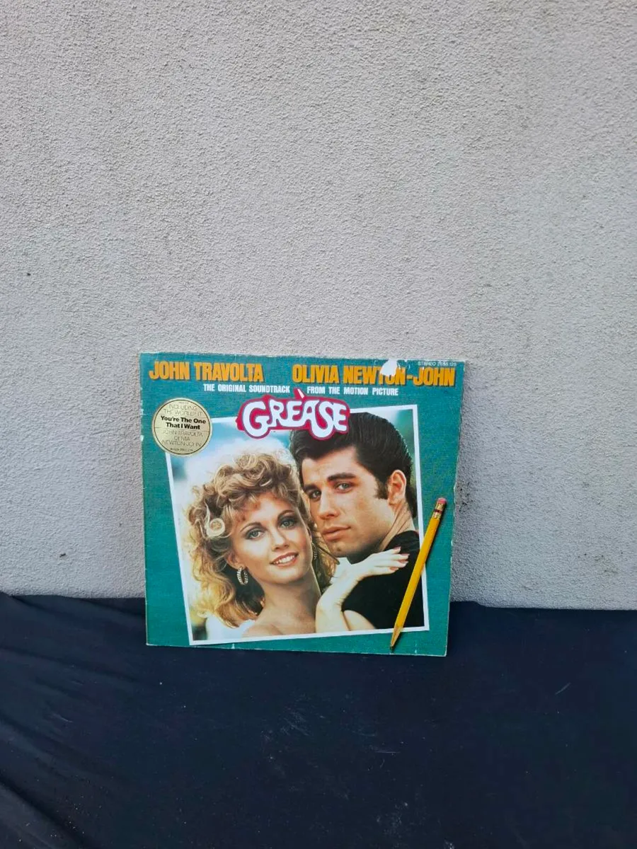 Vinyl lp grease double