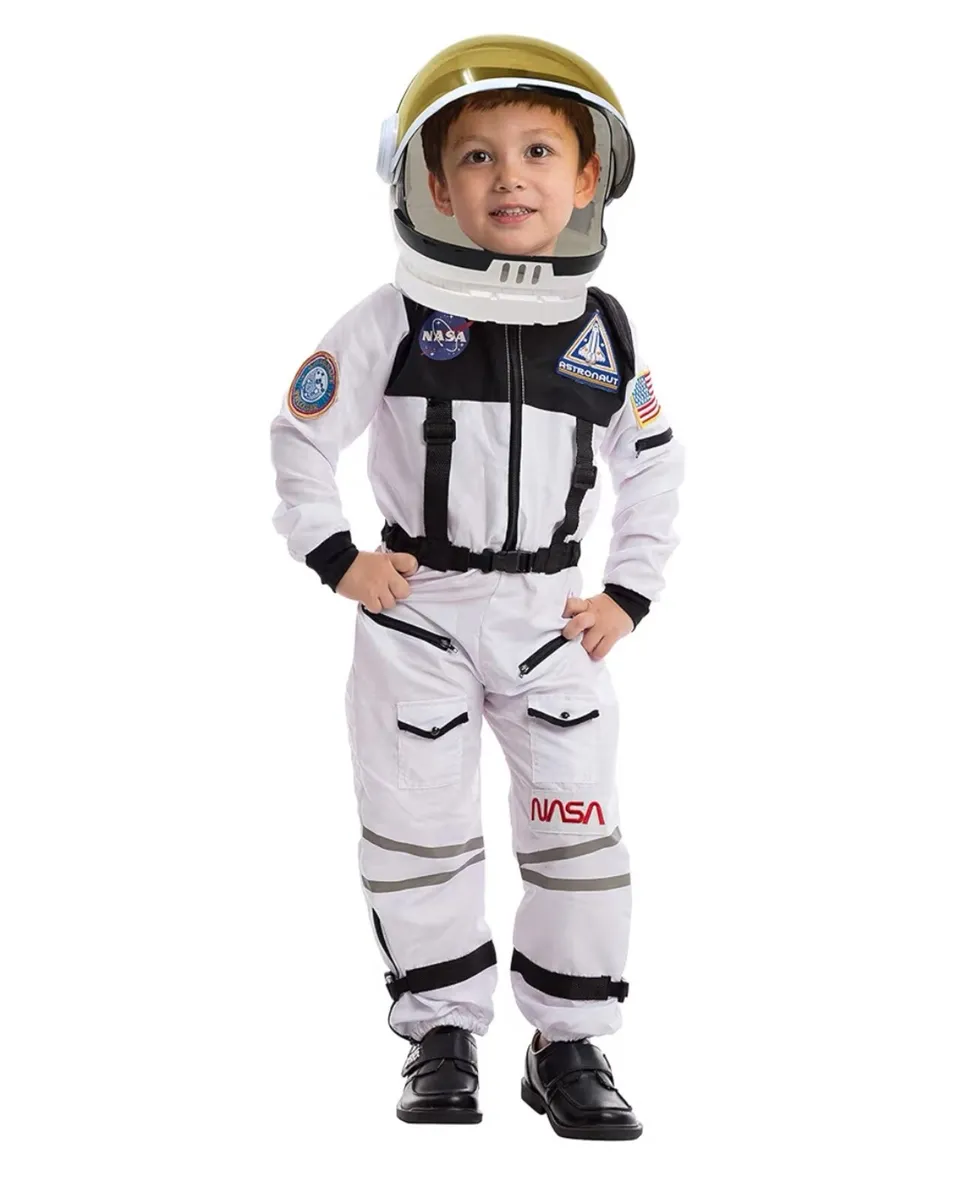 Astronaut Costume with Helmet, size 10-12 years - Image 2