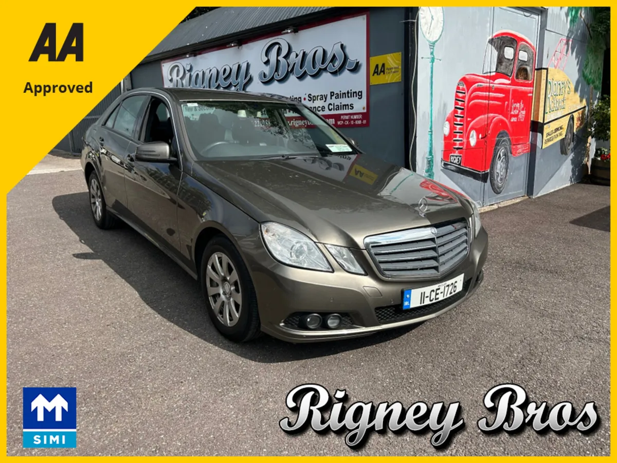 Mercedes-Benz E-Class 200 CDI BLUE EFFICIENCY 4DR - Image 1