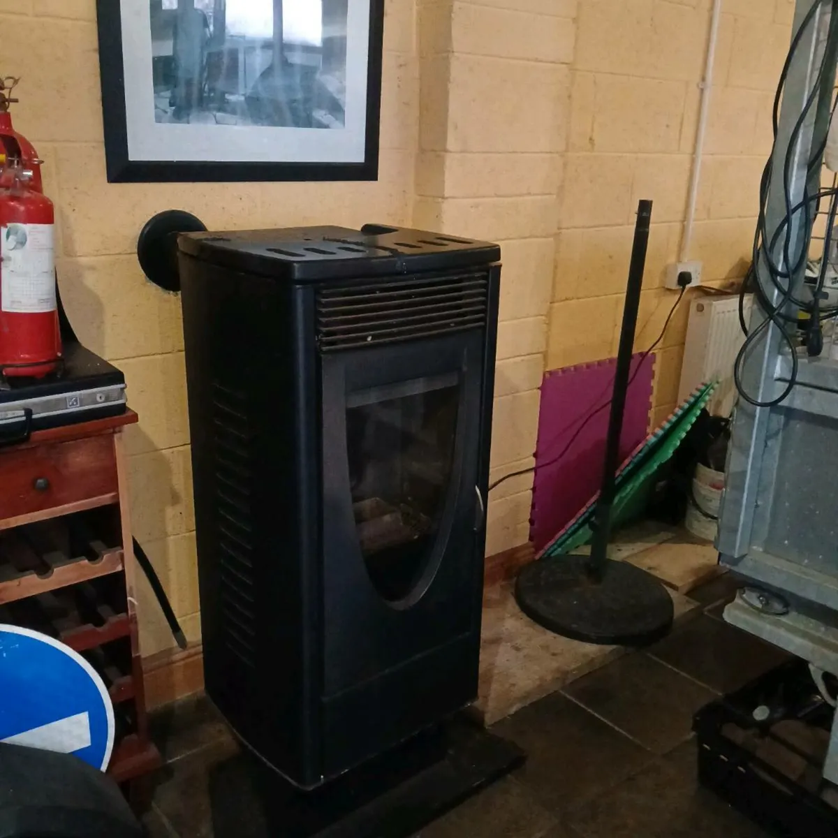 Woodpellet stove - Image 4