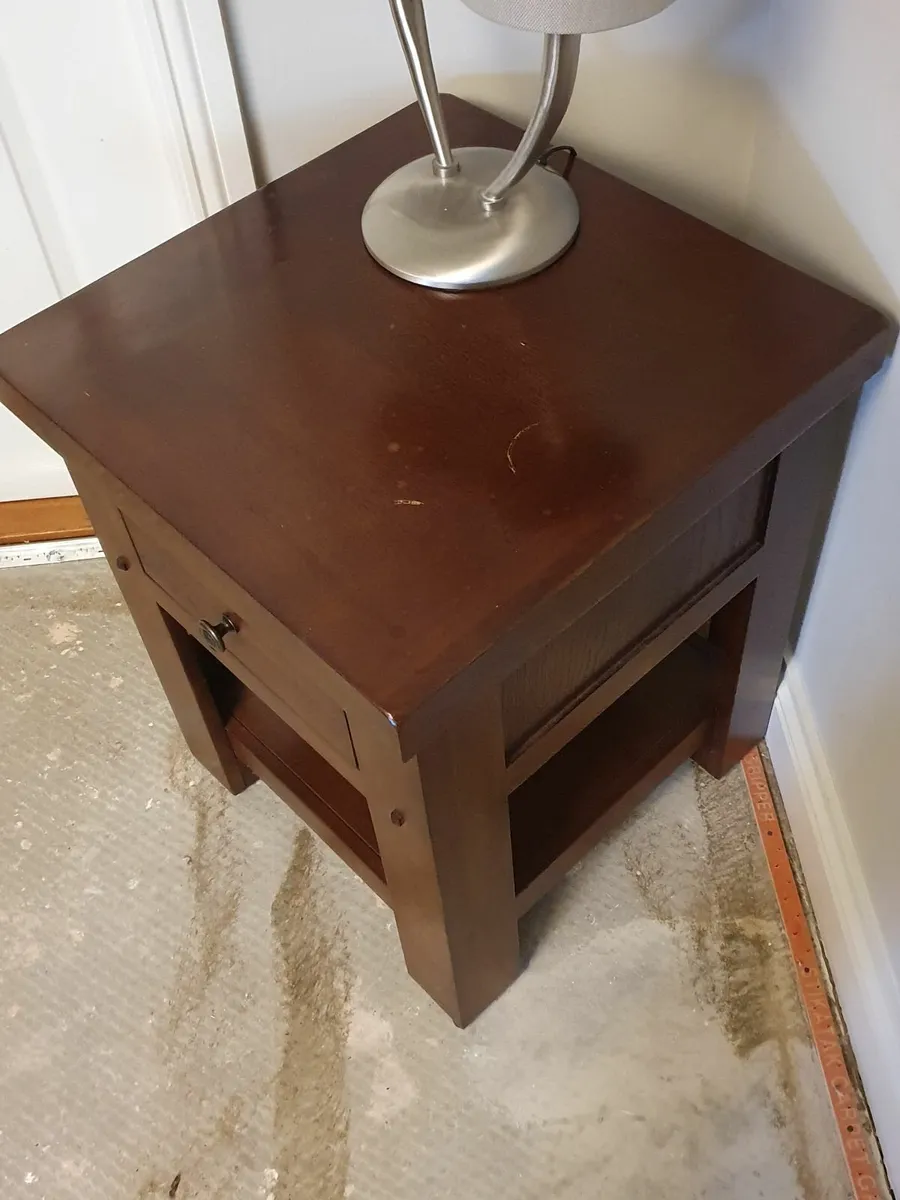 Small cabinet table with drawer - Image 2