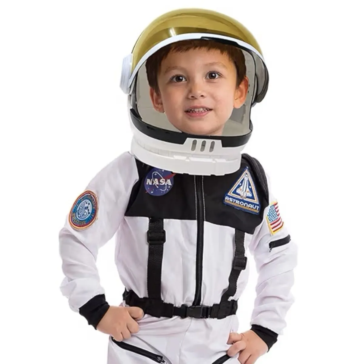 Astronaut Costume with Helmet, size 10-12 years - Image 1