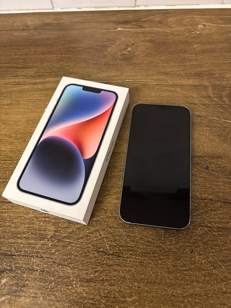 iPhone 14 Plus sim free 128GB blue with box - Image 1