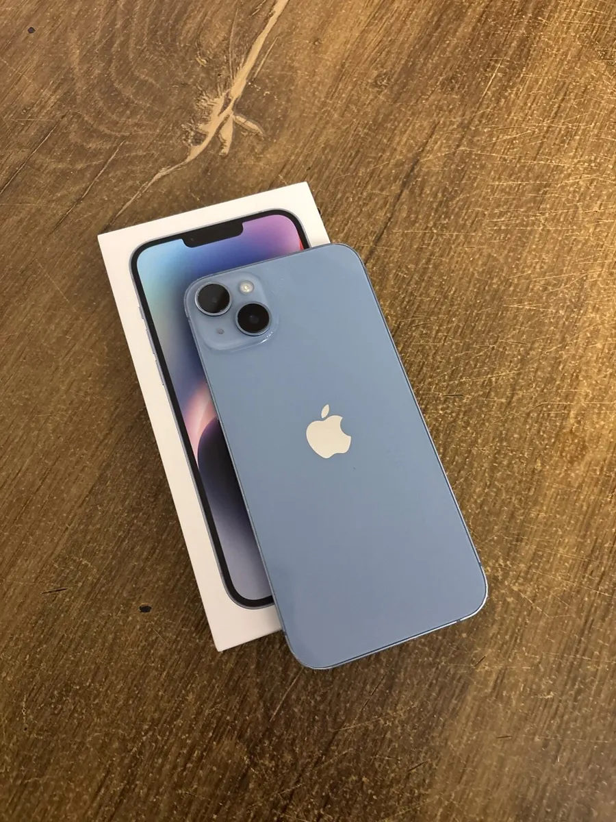 iPhone 14 Plus sim free 128GB blue with box - Image 2