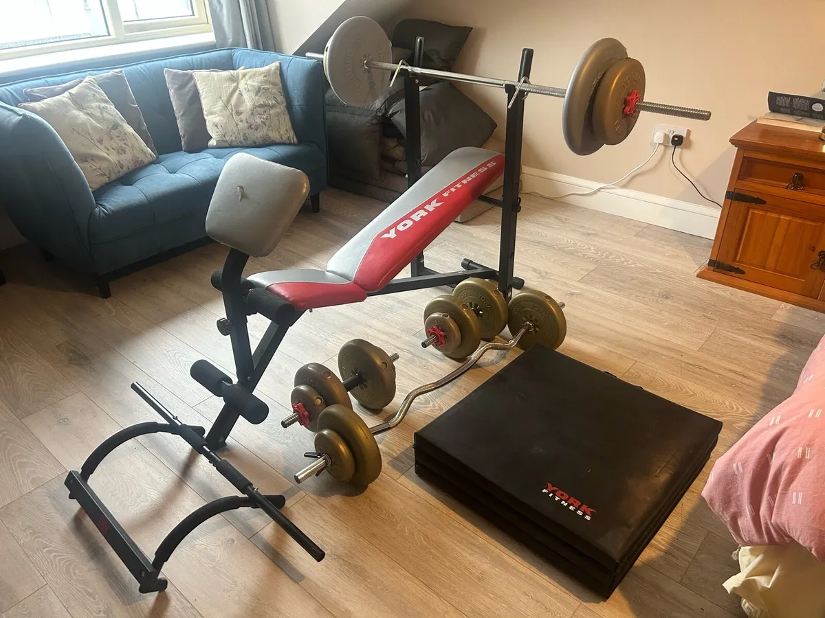 York Fitness Weights Bench