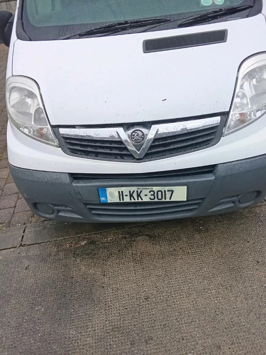 2011 vauxhall vivaro  new testtested - Image 1