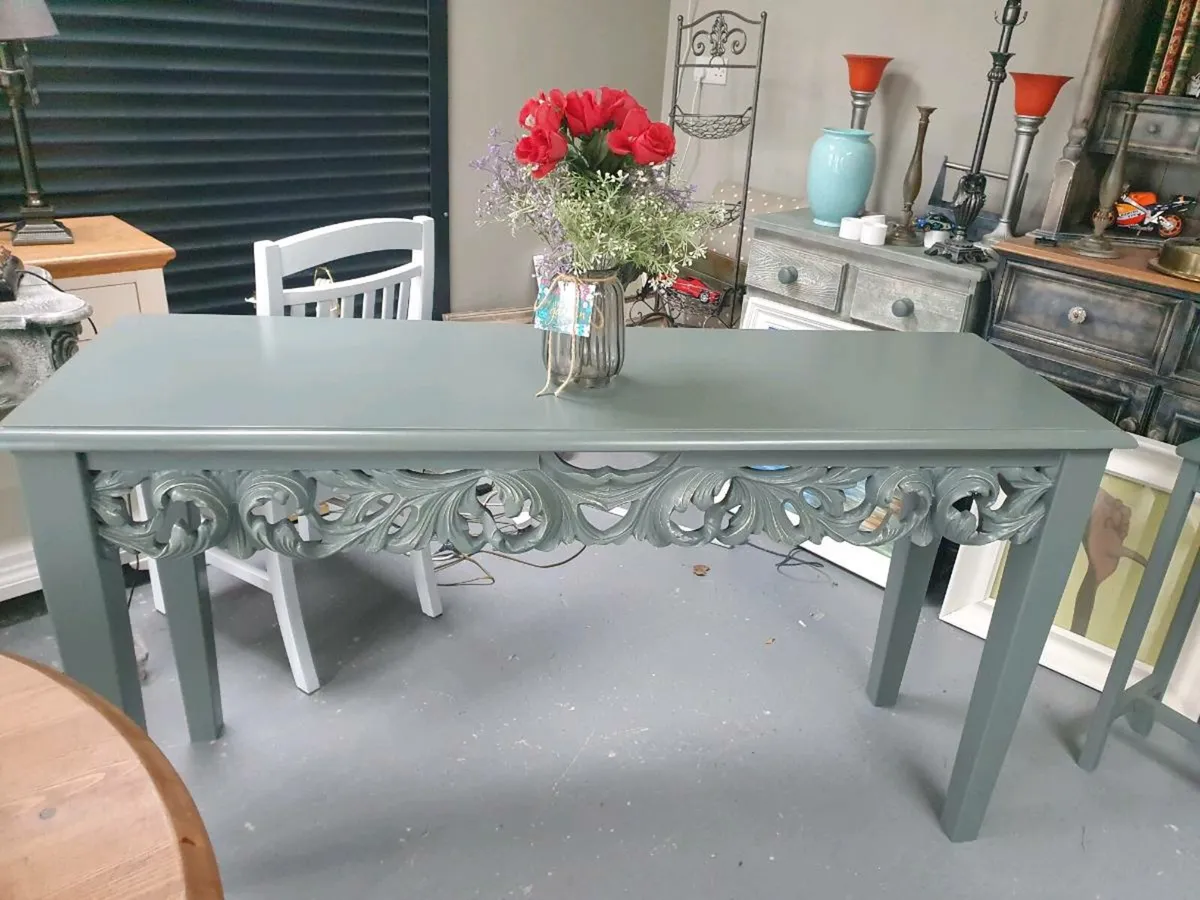 Large baroque console table - Image 2