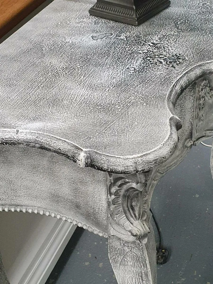 Console table Vintage  grey - Image 2