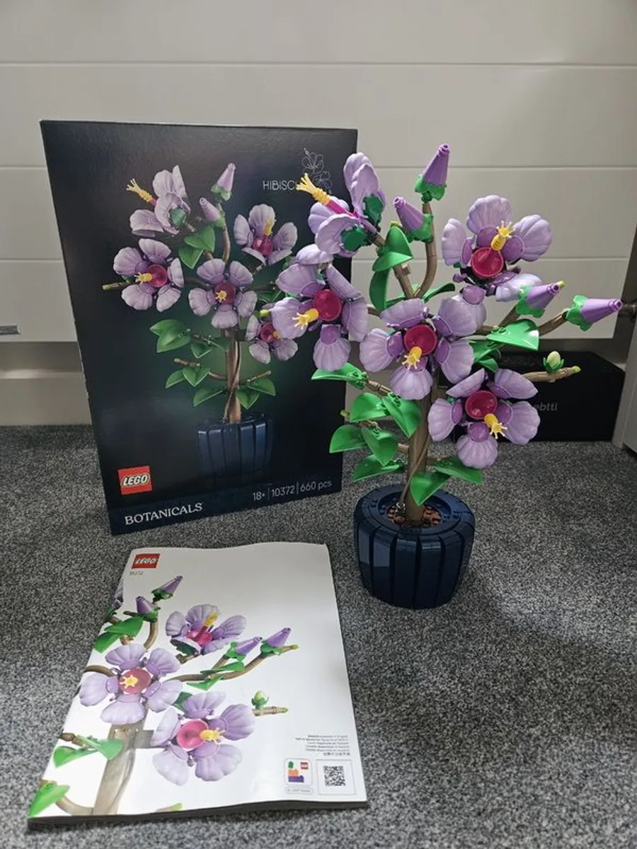LEGO Botanicals Hibiscus 10372 + Tiny Plants 10329 + Succulents 10309 - Image 1