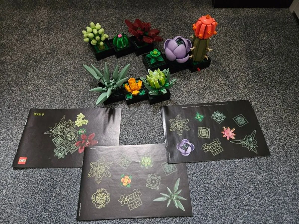 LEGO Botanicals Hibiscus 10372 + Tiny Plants 10329 + Succulents 10309 - Image 3