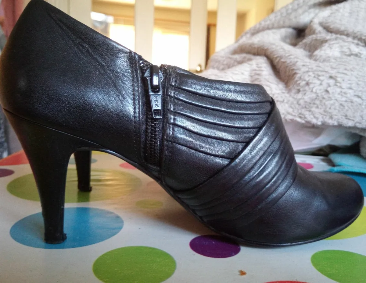 Leather Ankle Boots - Image 1