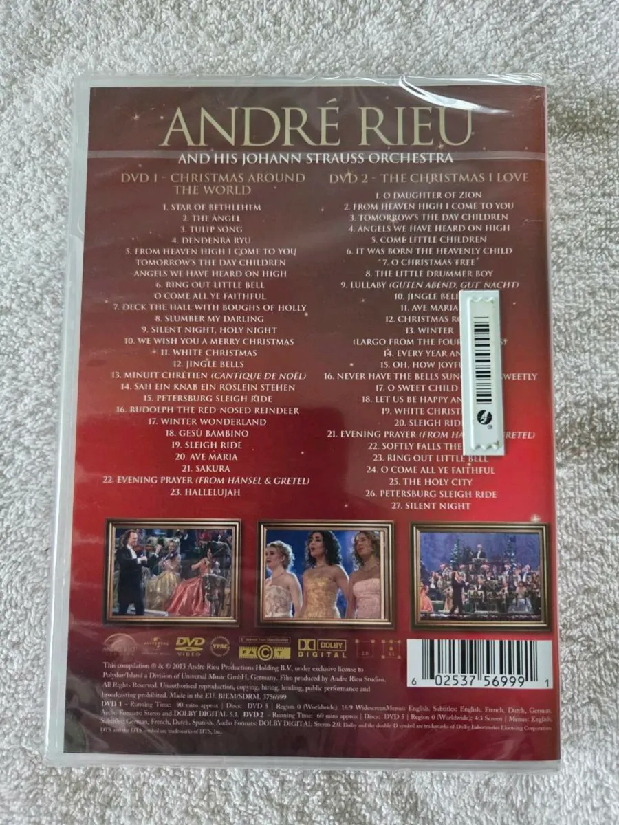 Andre Rieu Christmas Around The World DVD - Image 2