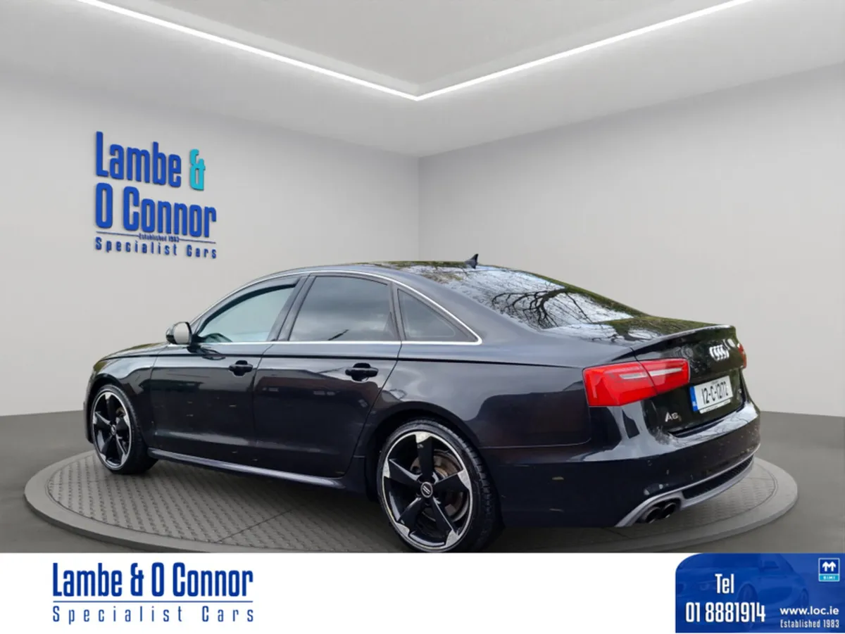 Audi A6 2.0 TDI S LINE 177PS **** BLACK / BLACK LE - Image 2