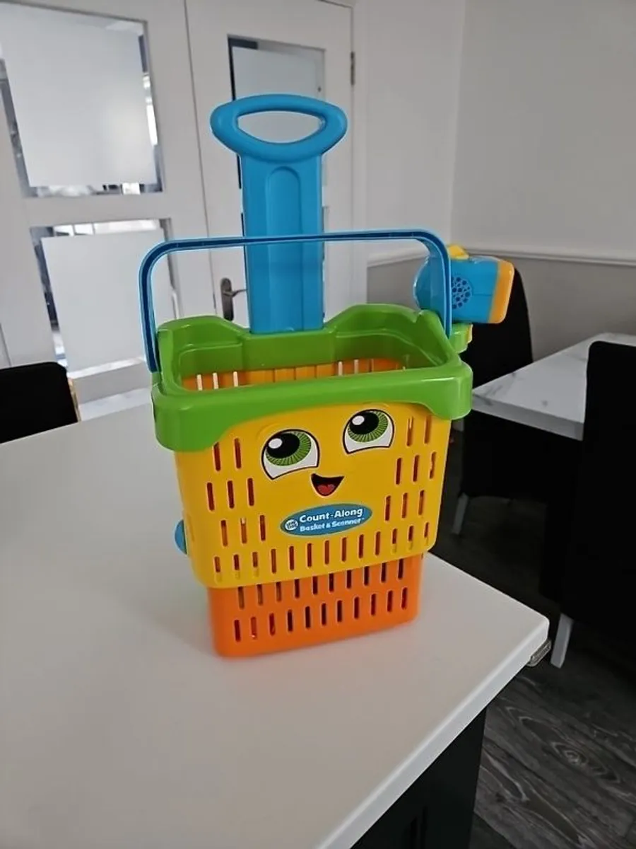leapfrog basket and scanner for sale - Image 1