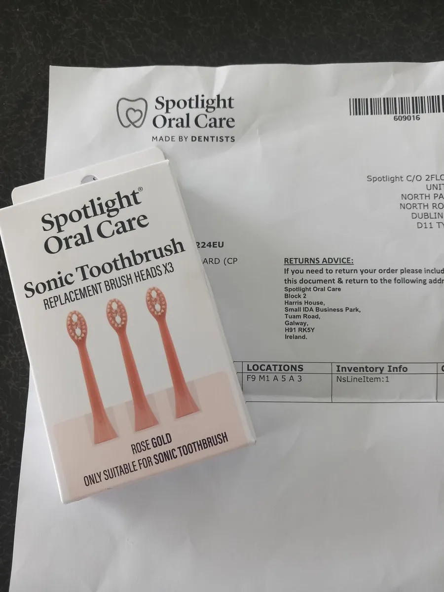 Spotlight replacement brush heads