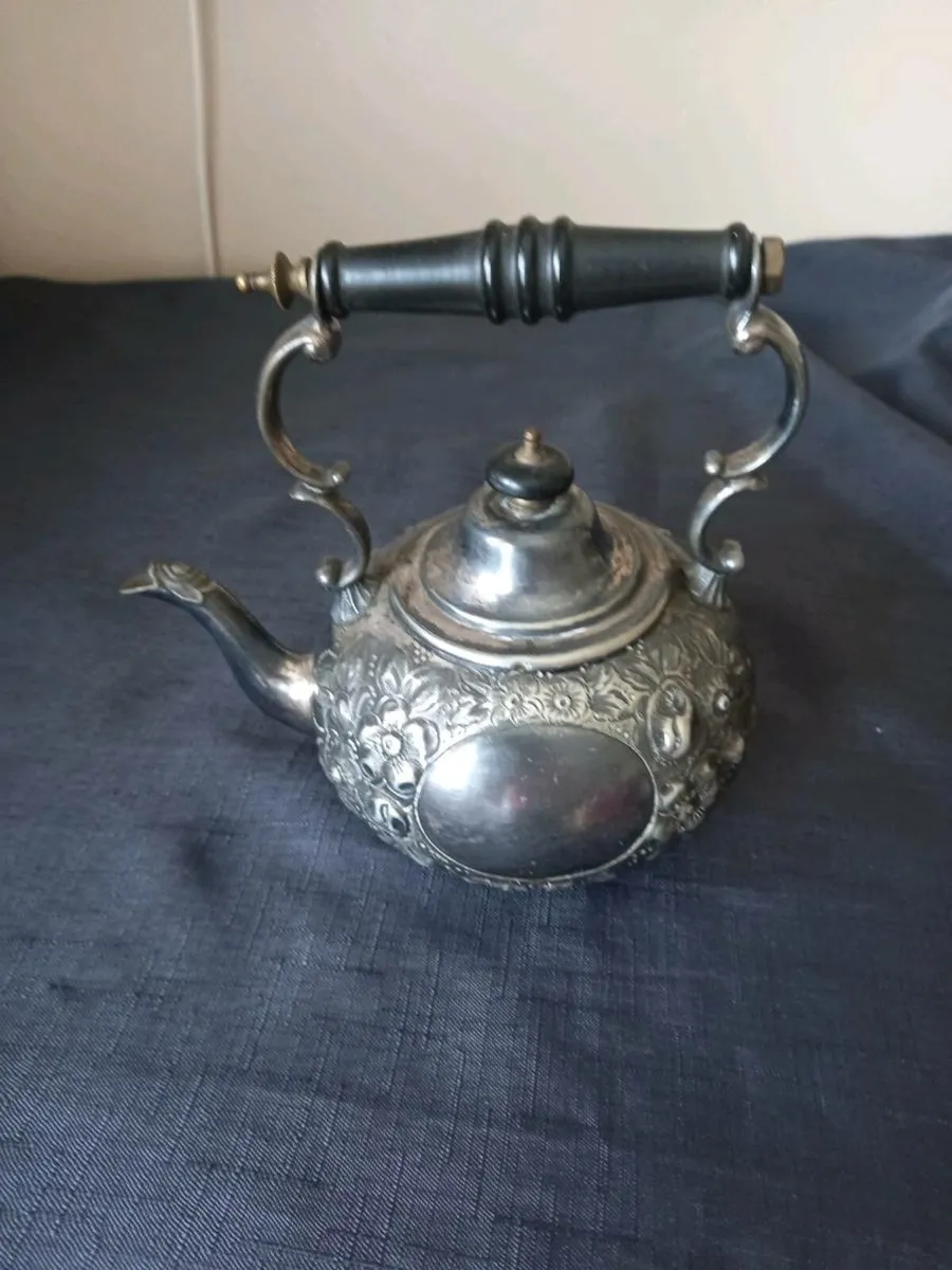 Silver Plated Kettle - Image 2