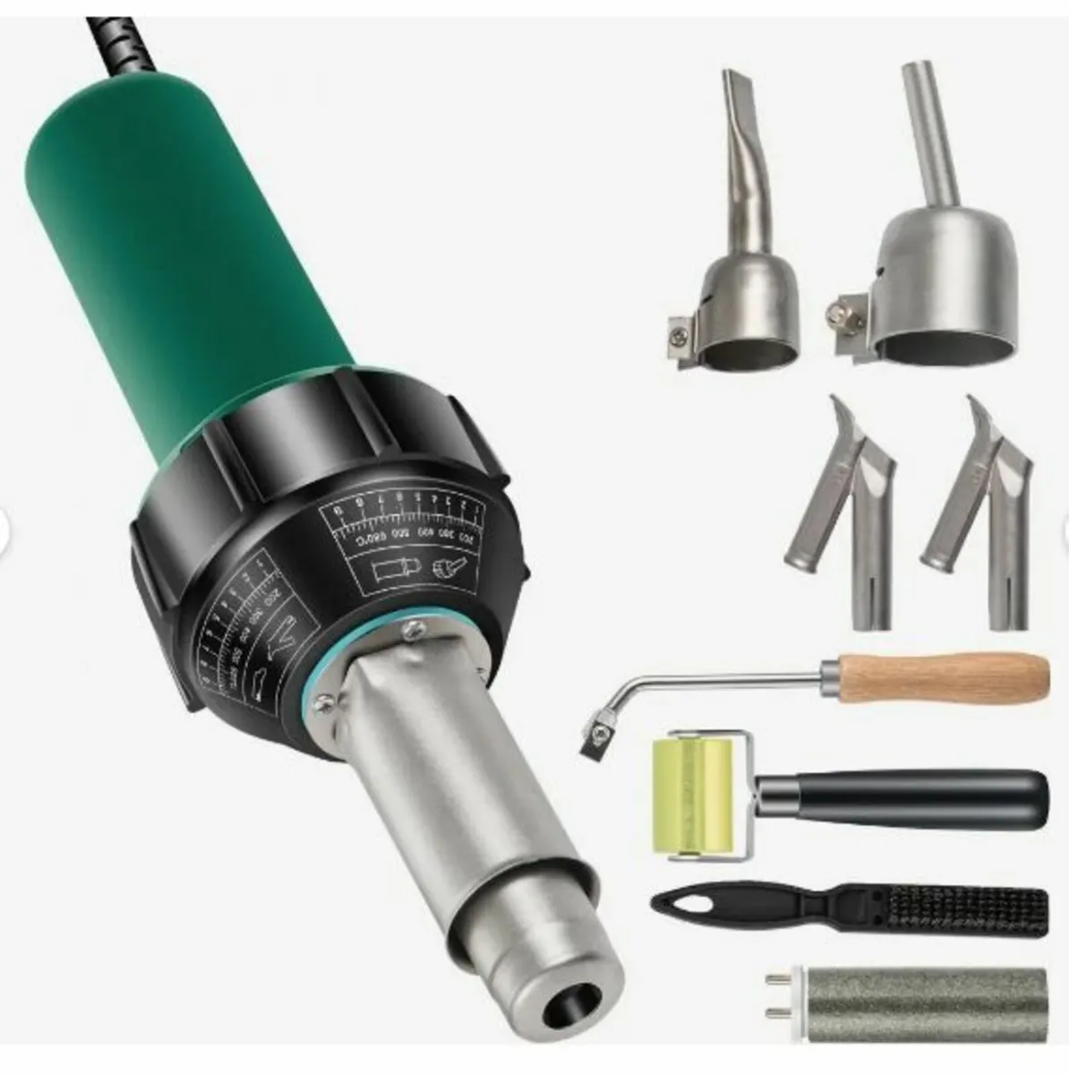 Roofing Welder, 8 Pcs PVC Welding Gun, 1600W - Image 1