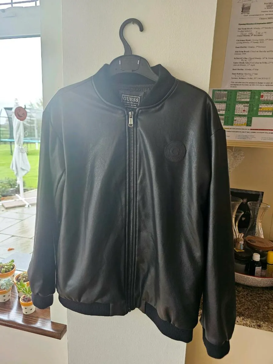 Guess leather jacket for boy - 12 y - Image 1