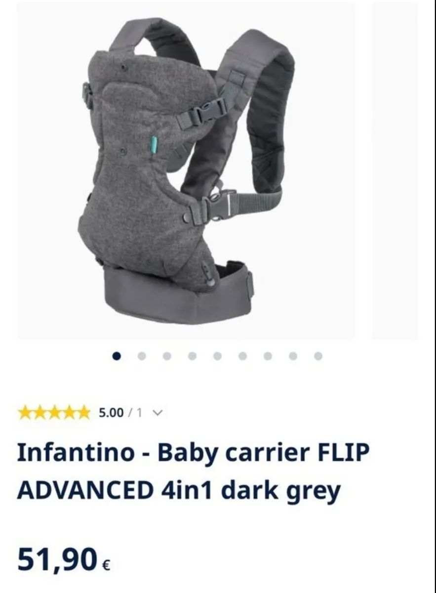 ‘Infantino’ - Baby Carrier - Flip Advanced 4in1 - Image 2